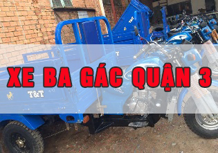 Xe ba gác quận 3