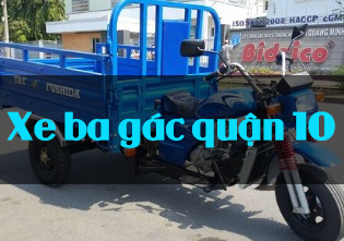 Xe ba gác quận 10