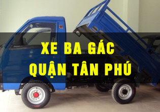 Xe ba gác quận Tân Phú