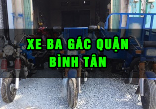 Xe ba gác quận Bình Tân