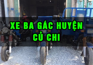 Xe ba gác huyện Củ Chi