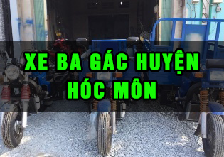 Xe ba gác huyện Hóc Môn