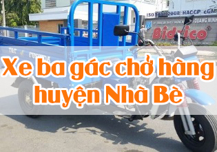 Xe ba gác chở hàng huyện Nhà Bè