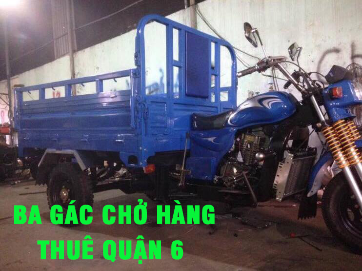 Ba gác chở hàng thuê quận 6